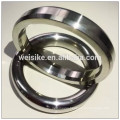 inner&outer PTFE TI/soft iron/hastelloy/NI /monel/inconel Brass/Aluminum ss321/347/410/304/304L serrated gasket with silver seal